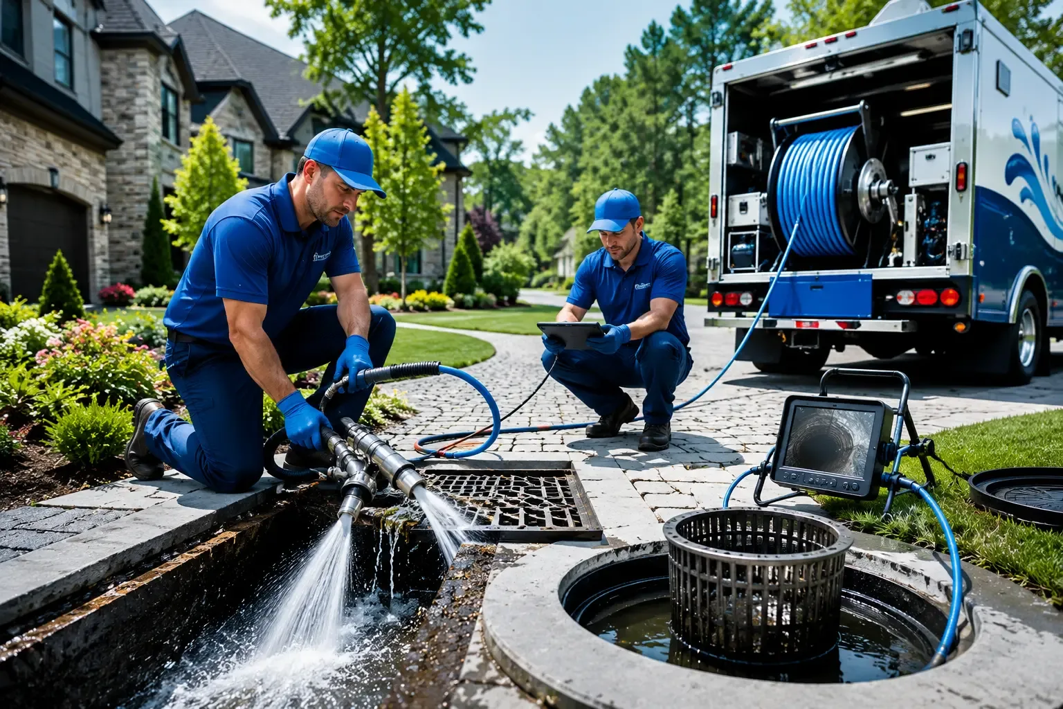 Local outdoor drain cleaning professionals in Hale, MO